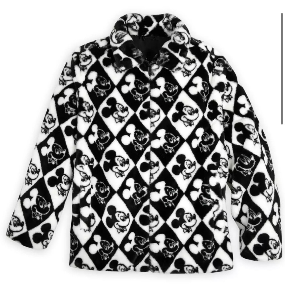 Mickey Mouse Checkered Fleece